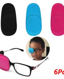 6Pcs/Pack Eye patch Amblyopia Eyeglasses Patches For Kids Strabismus Treatment Vision Care Kit Children Health Care kids Supplie