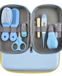 8pcs/set Baby Nail Scissors Clipper Portable Infant Child Healthcare Tools Sets Newborn Grooming Care Kits for Toddler Gift