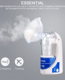 Portable Nebulizer Handheld Inhaler Nebulizer For Kids Adults Atomizer Nebulizador Equipment Home Health Care Supplies